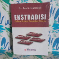 Image of EKSTRADISI Dallam Sistem Peradilan Pidana