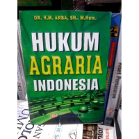 Image of HUKUM AGRARIA INDONESIA