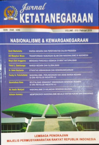 Image of Jurnal  Ketatanegaraan