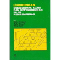 Image of LINGKUNGAN: SUMBERDAYA ALAM DAN KEPENDUDUKAN DALAM PEMBANGUNAN