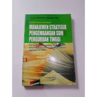 Image of Manajemen Strategik Pengenbangan SDM Perguruan tinggi