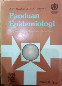 Image of PANDUAN EPIDEMIOLOGI : BAGI PENGELOLAAN KESEHATAN KABUPATEN