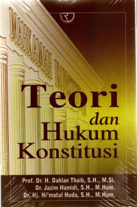 Image of TEORI DAN HUKUM KONSTITUSI