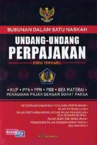 undang undang perpajakan